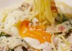 カルボナーラ風スープスパゲッティ