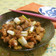  中華料理　お餅と鶏肉の甜麺醤炒め 