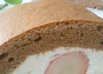 ふわぁ～しゅわ～☆ココアロールケーキ