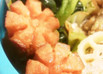 キャラ弁☆簡単飾り切りウインナーの花