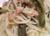 器一つとレンジで！菜の花と鮭のスパ