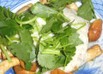焼きなめこの山かけ