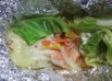 鮭の味噌・チーズホイル焼き