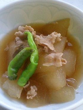 冬瓜豚バラ煮