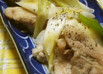 長ネギと豚バラ肉の黒こしょう炒め