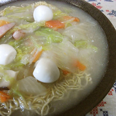☆即席ラーメンで！！皿うどん☆