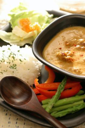 チキンクリームカレー