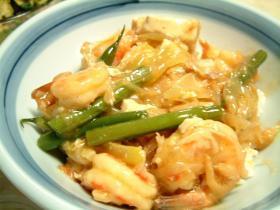 えび豆腐
