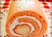 苺のロールケーキ♡おうちスイーツ