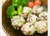 レンジで楽チン♪野菜たっぷり肉団子