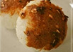 ピーナッツバターみそ焼きおにぎり