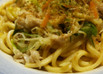 長ネギのあっさり醤油焼きうどん