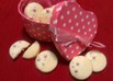 ホワイトチョコとミルクの白いクッキー