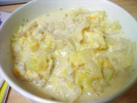 豆乳雑炊
