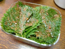 シソキムチ？ホカホカご飯にピリッと絶品！◆青じその韓国風しょうゆ漬け◆