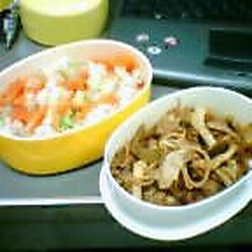 野菜と豚肉の味噌炒め