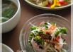 菜の花とタコの塩麹ナムル