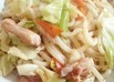 春キャベツのレモン塩焼きうどん