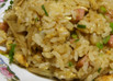 ごぼうとウインナーの醤油炒飯