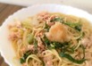 さっぱり！鮭と大葉の和風パスタ