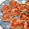 里芋と鮭フレークの焼き団子