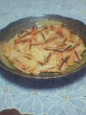 超・簡単！ヘルシー！韓国風お好み焼き
