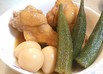 鶏手羽とオクラのこっくり煮