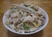 鶏ごぼうと大根葉の炊き込みご飯