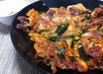 韓国料理 簡単！豚キムチチーズチヂミ