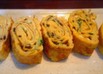 絶品！みつばと子持ち昆布の、たまご焼き