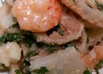 シャキプリ♪エビと根菜の明太子和え