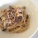 和えるだけ♪♪鮭と茸のごまごまパスタ