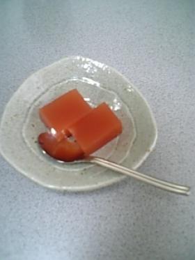 野菜ジュース寒天