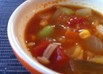 野菜たっぷり！身体に優しいミネストローネ