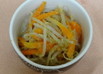 いつもの常備菜　もやしのごま酢和え