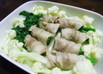 肉巻き菜の花のレンジ蒸し