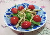 しめじと水菜のお浸し