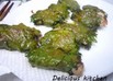 鯵の梅しそ焼き