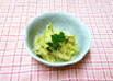 キャベツの塩麹で作る木の芽和え