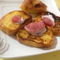 ダノンビオで美味しいフレンチトースト
