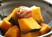 かぼちゃと梅の煮物