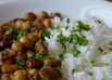 大豆とゴボウと挽肉の薬膳風カレー