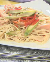 季節の彩り焼きビーフン