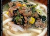 野菜たっぷり☆肉そぼろうどん