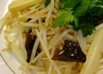 こぶ茶でもやし炒め
