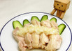 鶏もも肉の冷製　ねぎ塩ソース