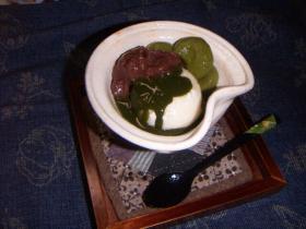 ②抹茶白玉