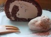 ✽粒チョコ入り♡チョコロールケーキ✽
