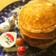 しっとり♡おからのイーストパンケーキ