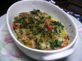 マジ旨☆牡蠣とトマトのオリーブオイル焼き